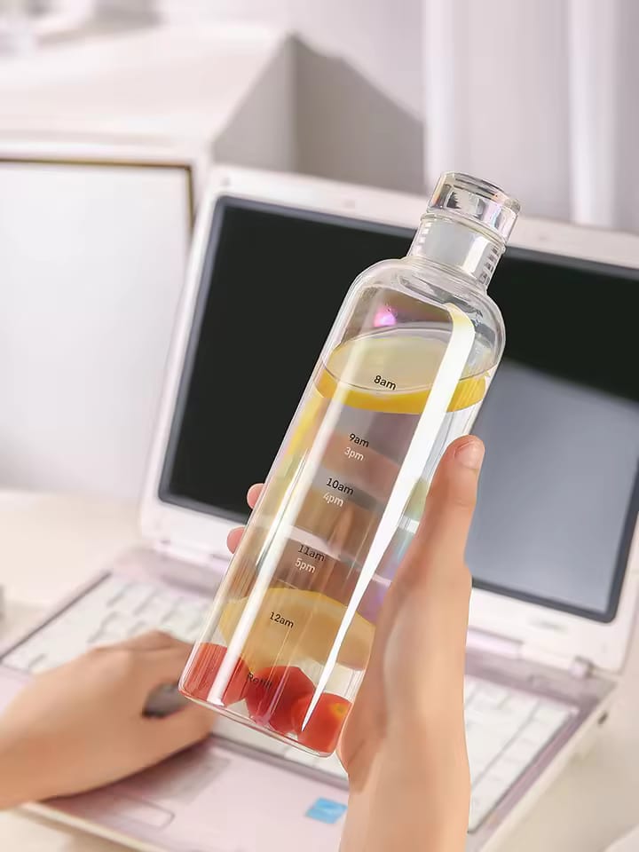 Glass Water Bottle