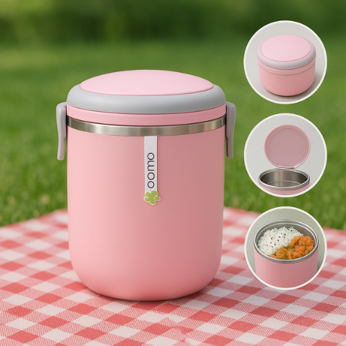 Stainless Steel Lunch Box – Durable & Eco-Friendly Food Container