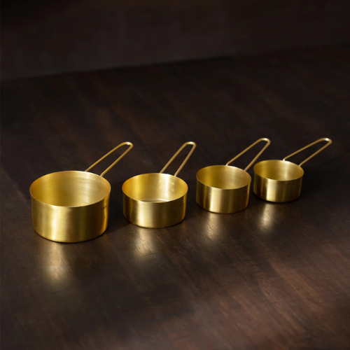 Golden Stainless Steel Measuring cups