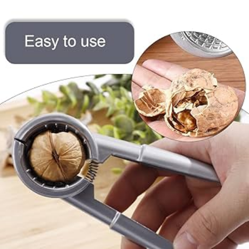 Stainless Steel Nut Cracker Tool – Heavy Duty Opener