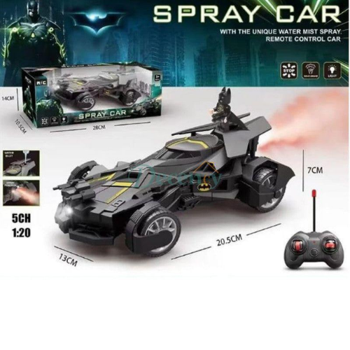 Batman Remote Control Spray Car For Kids