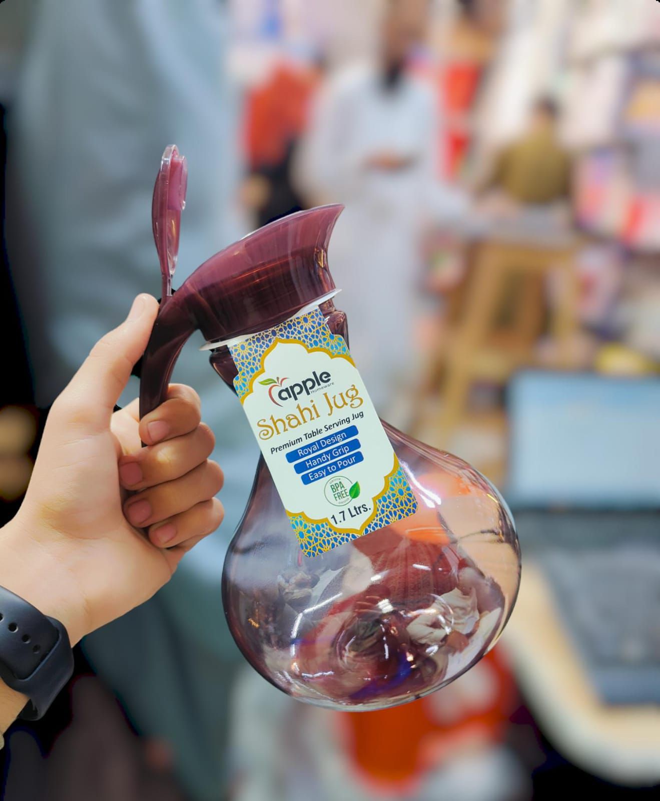 Water Jug – Large-Capacity, Durable Plastic Jug for Home, Kitchen & Outdoor Use