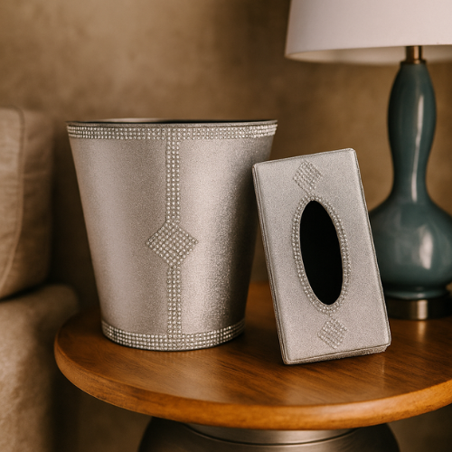Pure Leather Tissues Box