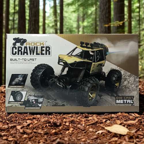 Rock Crawler Remote Control Car – Metal 4x4 Off-Road RC Car