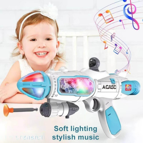 Space Exploration Musical Gun With Light And Spray Function