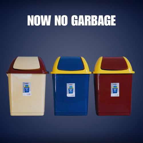 Trash Bin – Modern, Durable Waste Container with Lid