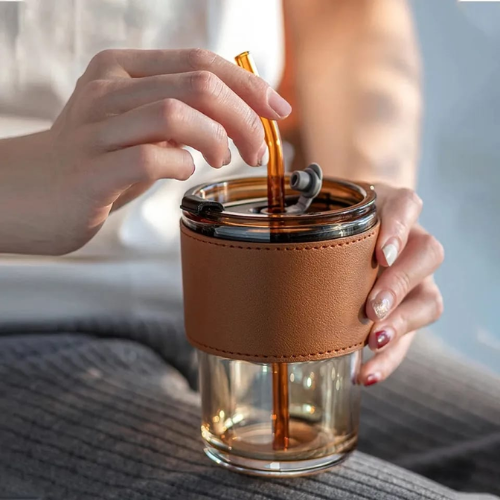 Premium Mini Tumbler with Straw
