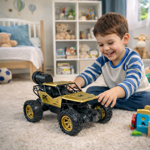 Rock Crawler Remote Control Car – Metal 4x4 Off-Road RC Car