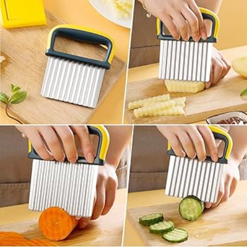 Multi-Purpose Chips & Vegetable Cutter – Stainless Steel Fries Maker