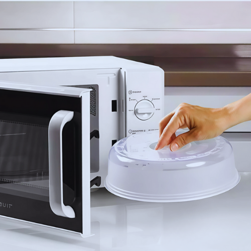 Microwave Lid – Anti-Splatter Food Cover for Safe & Clean Heating