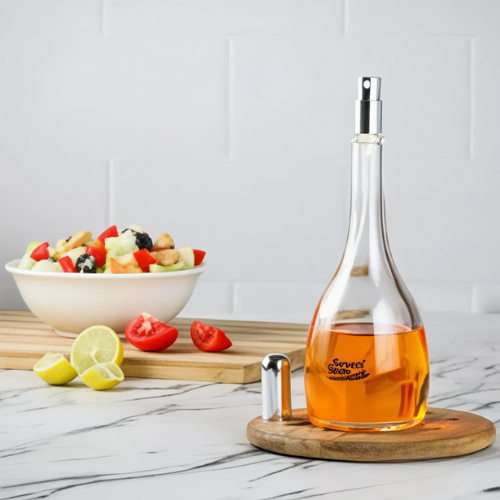 Oil Spray Bottle – Reusable Cooking Oil Mister for Kitchen