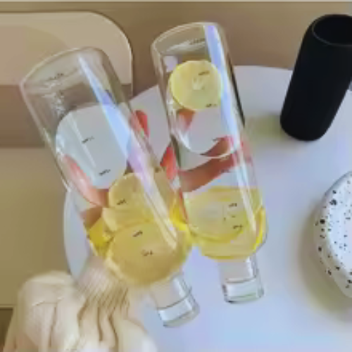Glass Water Bottle
