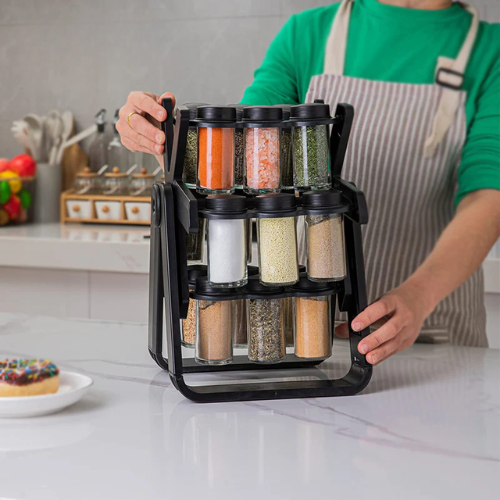 Premium Rotating Spice Rack
