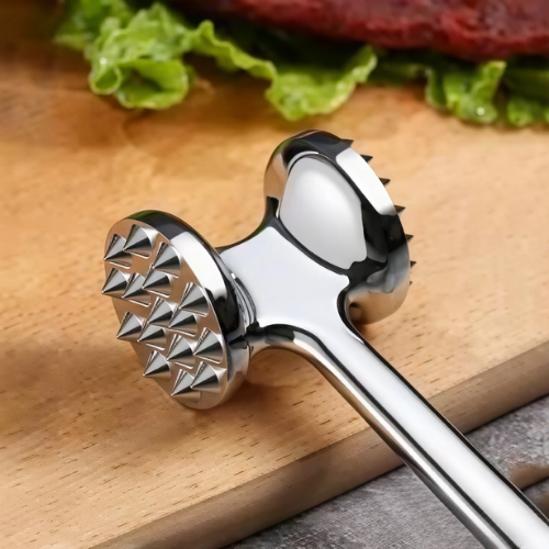 Premium Meat Tenderizer Hammer – Effortless Juicy Meat