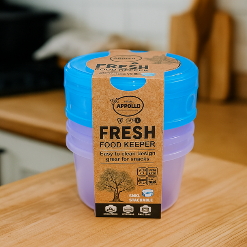 Fresh Storage Box – 3 Piece Airtight Food Container Set
