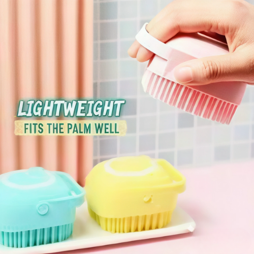 Soft Silicone Cleaning Brush – Gentle & Durable Washing Tool