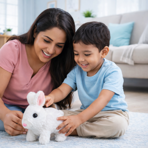 Rabbit Stuff Toy – Soft Plush Toy for Kids