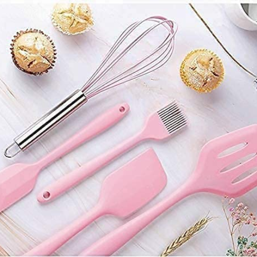 5-Piece Silicone Baking Utensil Set – Durable & Heat-Resistant