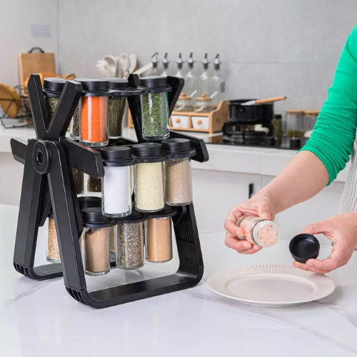 Premium Rotating Spice Rack