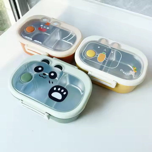 Metal inner rabbit lunch box