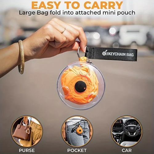 Roll up foldable folding bag