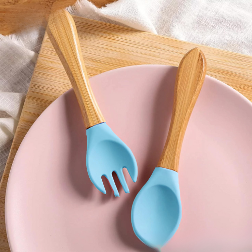 2-Piece Premium Silicone Kitchen Spoons