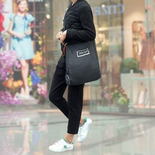 Roll up foldable folding bag