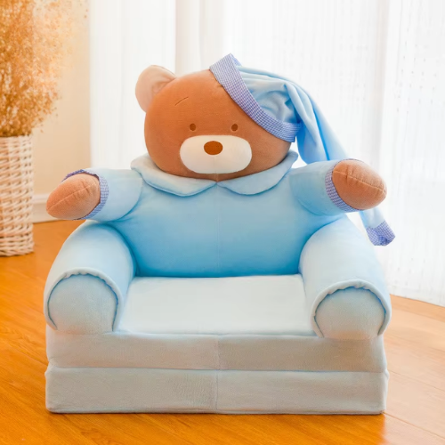 Daddy Bear Kids Sofa – Three-Layer Folding Armchair for Children
