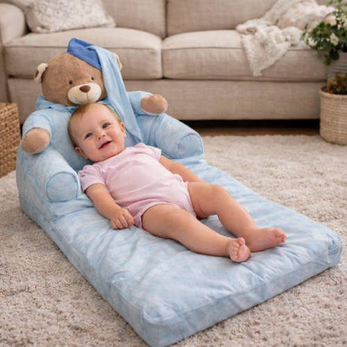 Daddy Bear Kids Sofa – Three-Layer Folding Armchair for Children