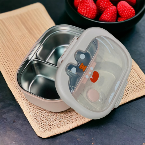 Metal inner rabbit lunch box