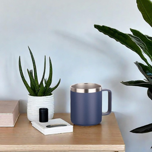 Volhoply 14oz insulated stainless steel coffee mug