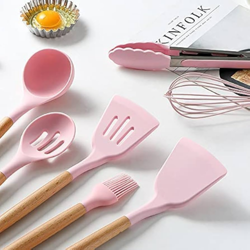 5-Piece Silicone Baking Utensil Set – Durable & Heat-Resistant