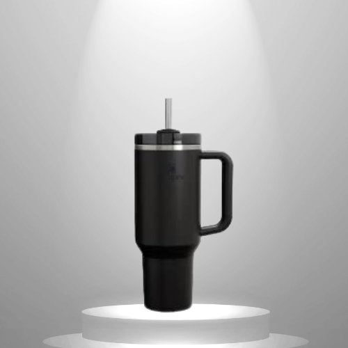 Stainless Steel Tumbler with Straw