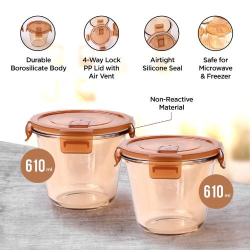 Handy Food Storage Container – Compact & Airtight Kitchen Box