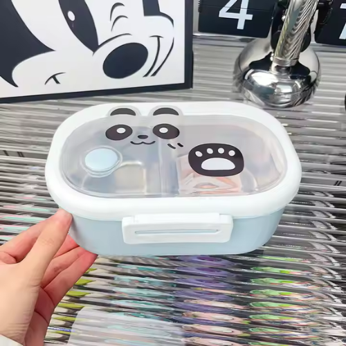 Metal inner rabbit lunch box