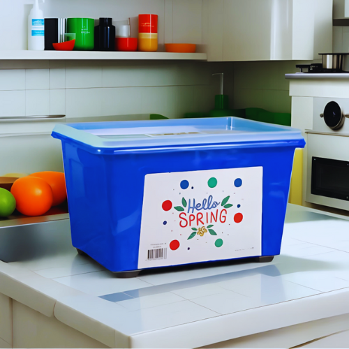 Hello Spring Storage Box – Decorative & Durable Organizer for Seasonal Storage