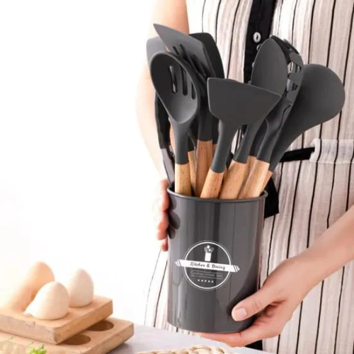 Premium Silicone Kitchen Utensils Set