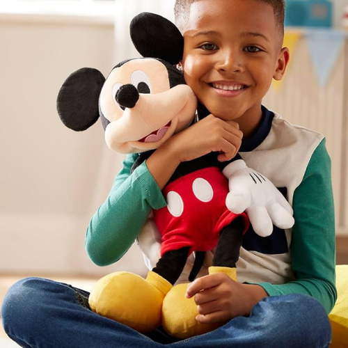 Mickey Mouse Stuff Toy – Soft Plush Toy for Kids