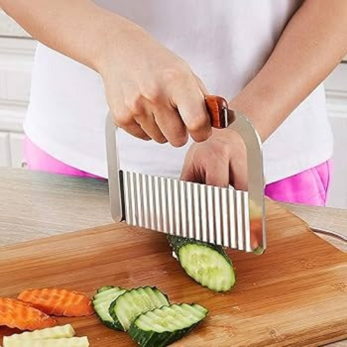 Curly Chip & Vegetable Cutter – Easy Spiral & Slicing Tool
