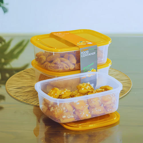 Crisper Food Container – Airtight Freshness Keeper for Fruits, Veggies & Leftovers