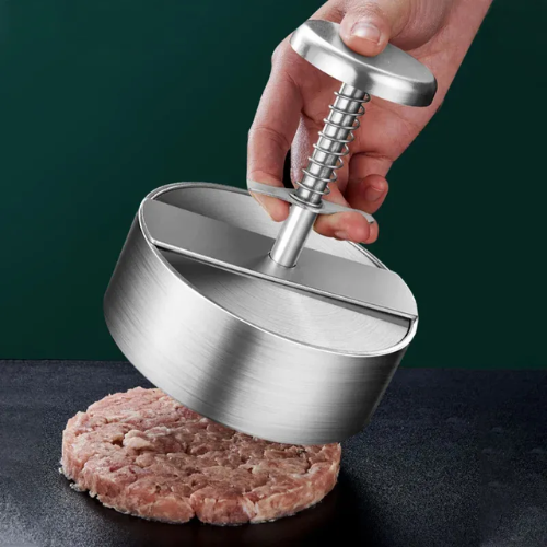 Stainless Steel Burger Press – Hamburger Patty Maker