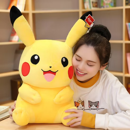 Pikachu Stuff Toy – Soft Plush Toy for Kids