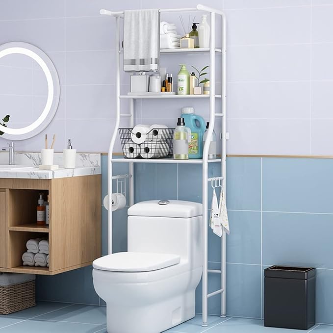 Toilet storage rack
