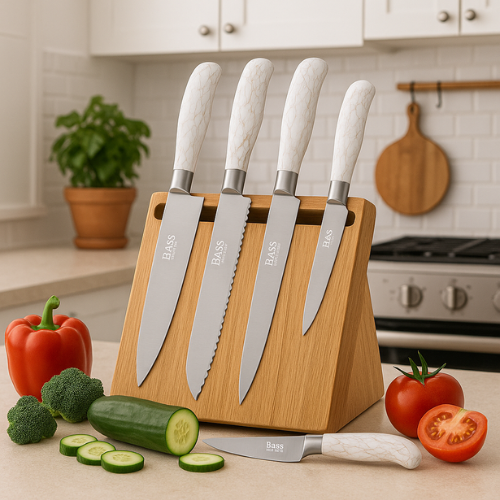 4-Piece Kitchen Knife Set – Sharp & Durable Cutting Blades