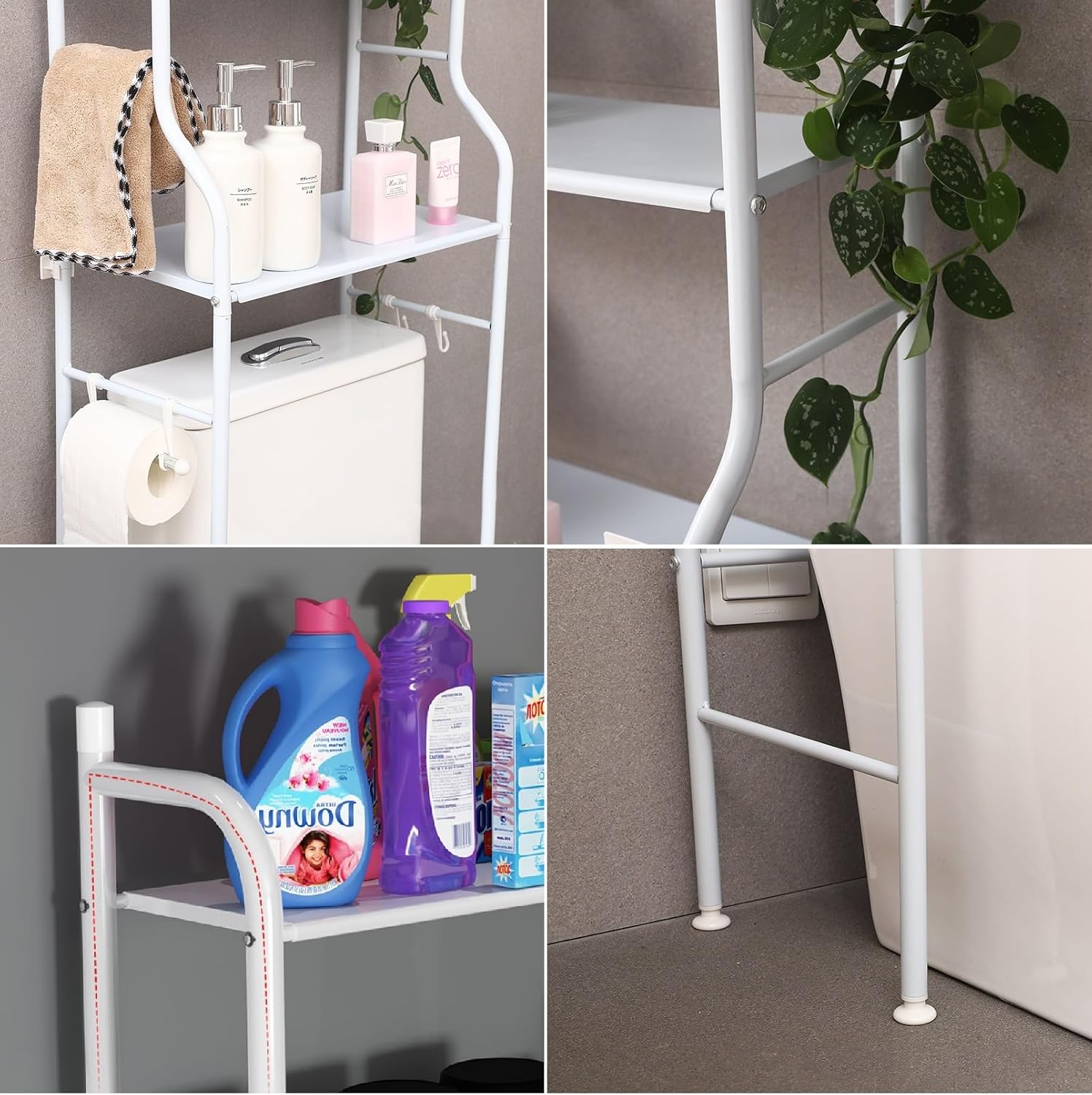 Toilet storage rack