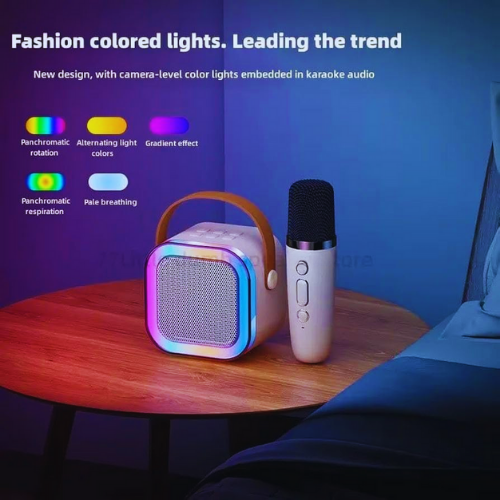 K12 Mini Wireless Karaoke Speaker with Mic