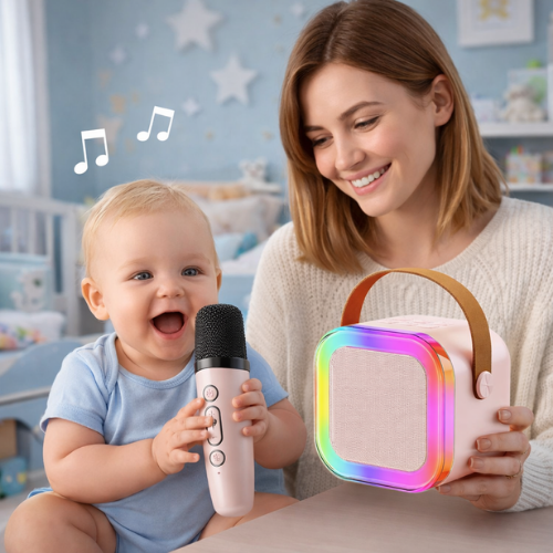 K12 Mini Wireless Karaoke Speaker with Mic