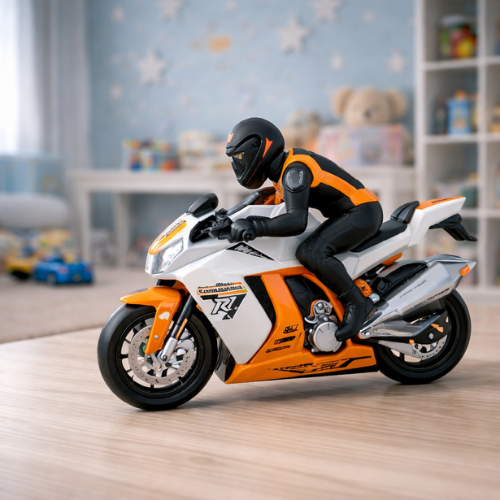 Kids Auto Bike with Remote Control