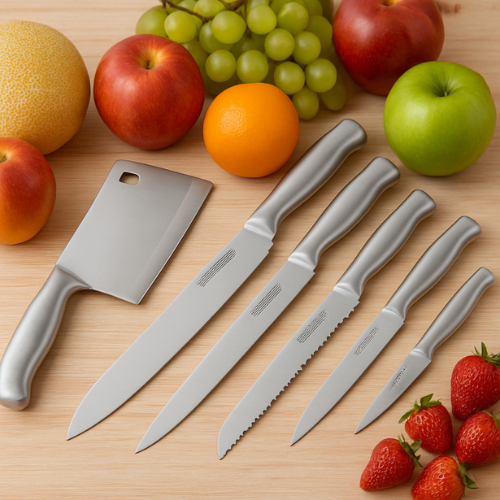Premium Stainless Steel Knife Set – Sharp & Long-Lasting Blades