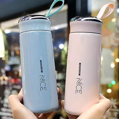 portable, miniature-sized water bottle